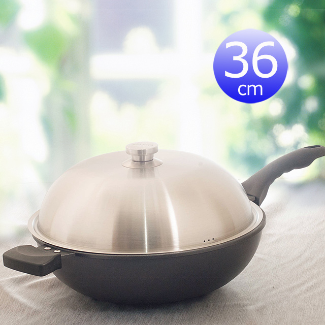 UNICOOK 優樂極致 手工鑄造深炒鍋(36cm)