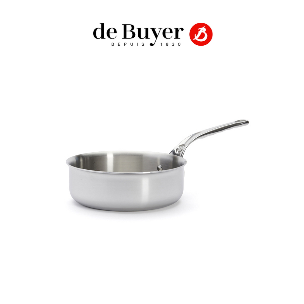 de Buyer 法國畢耶 Affinity系列 5層複合不鏽鋼 單柄主廚鍋20cm(不含鍋蓋)