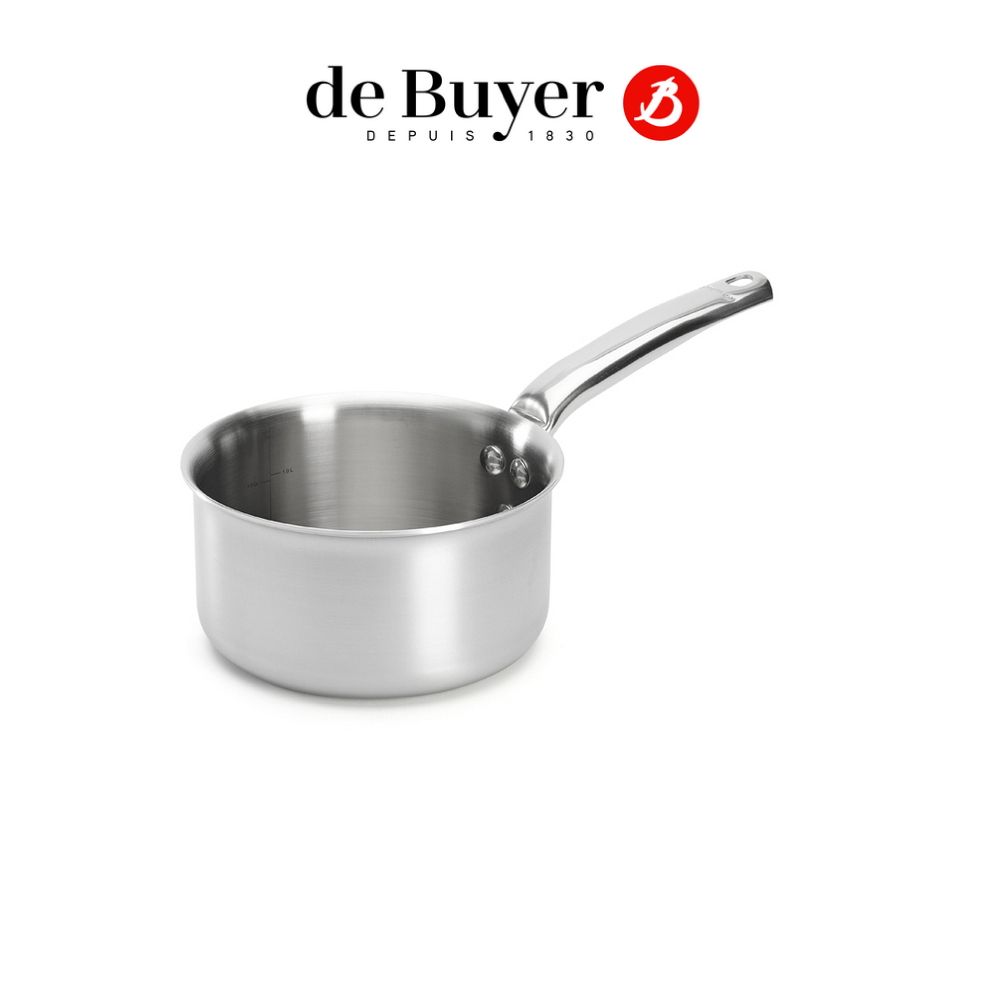de Buyer 法國畢耶 Alchimy系列 3層複合不鏽鋼單柄調理鍋16cm