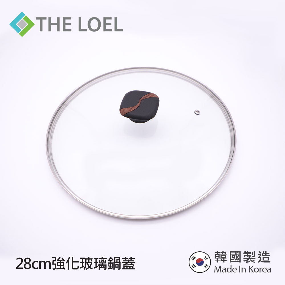 THE LOEL 韓國強化玻璃鍋蓋28cm