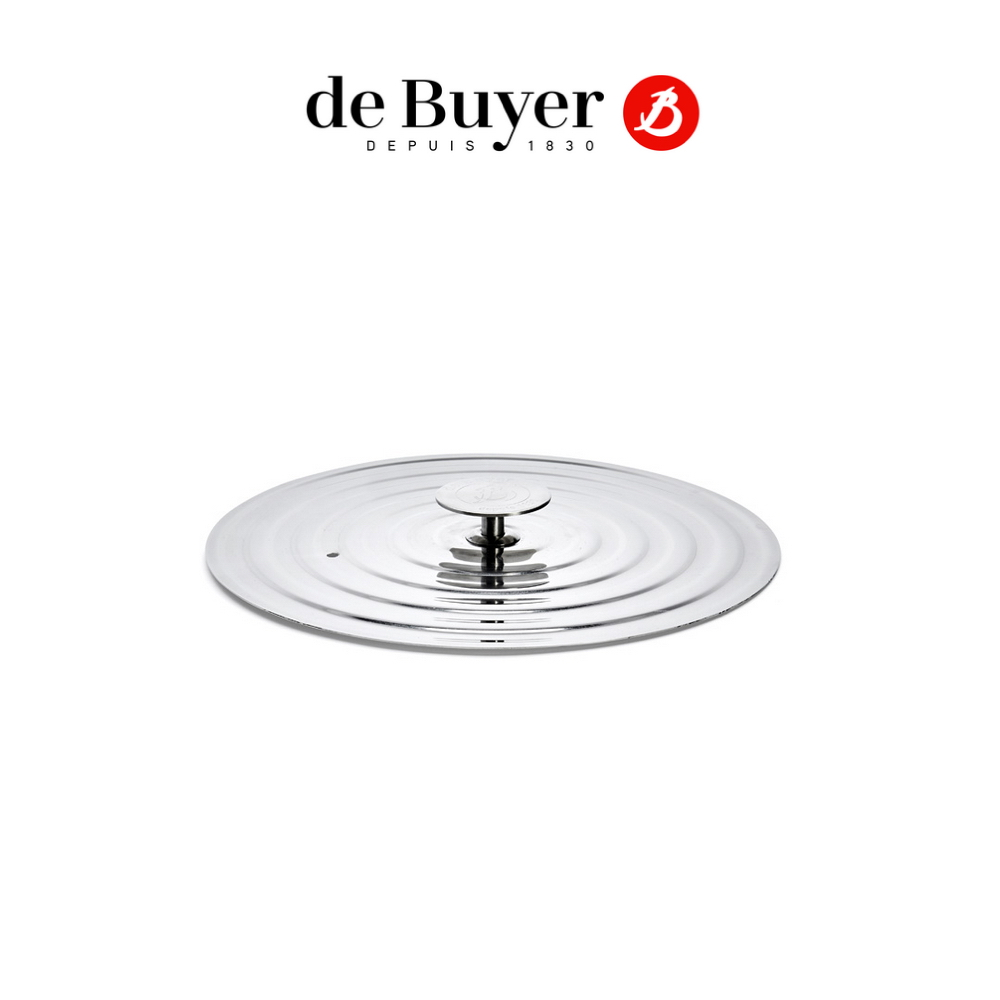 de Buyer 法國畢耶 不鏽鋼通用鍋蓋-適用20-24cm鍋具(平面式鍋蓋)