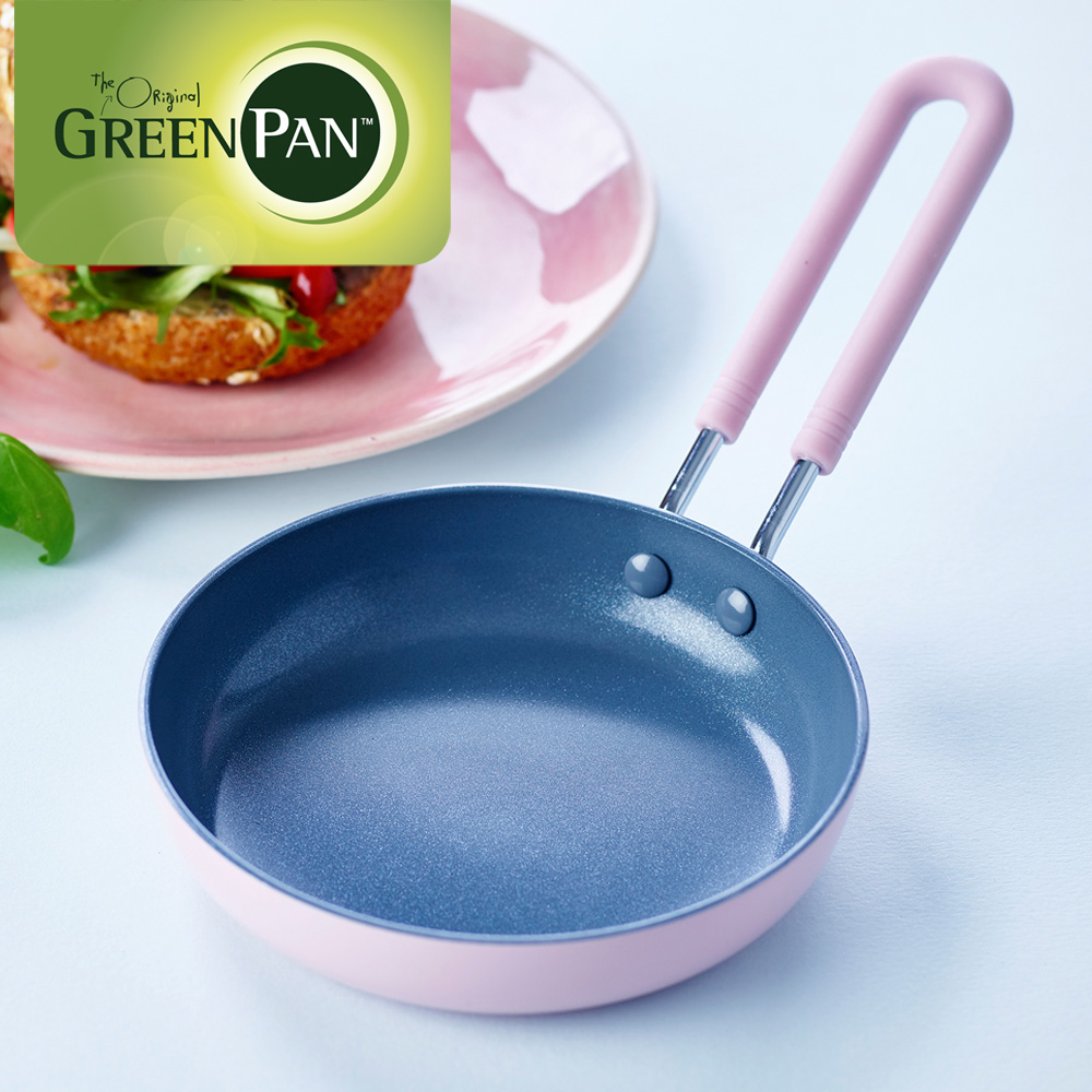 【GreenPan】迷你煎蛋鍋(粉紅)(不挑爐具,IH爐適用)