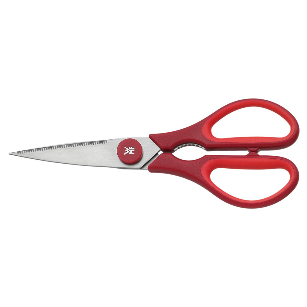 德國 WMF 料理剪刀 廚房剪刀 不鏽鋼剪刀 21cm 紅色