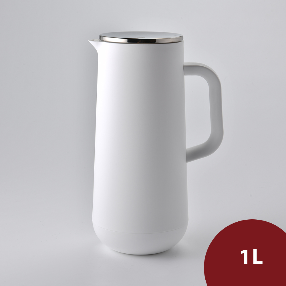 德國 WMF Impulse 咖啡保溫壺 家用水壺 耐熱水壺 1L 北歐白