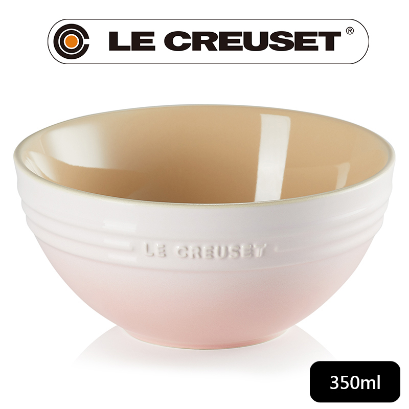 LE CREUSET-瓷器韓式飯碗12cm (貝殼粉)