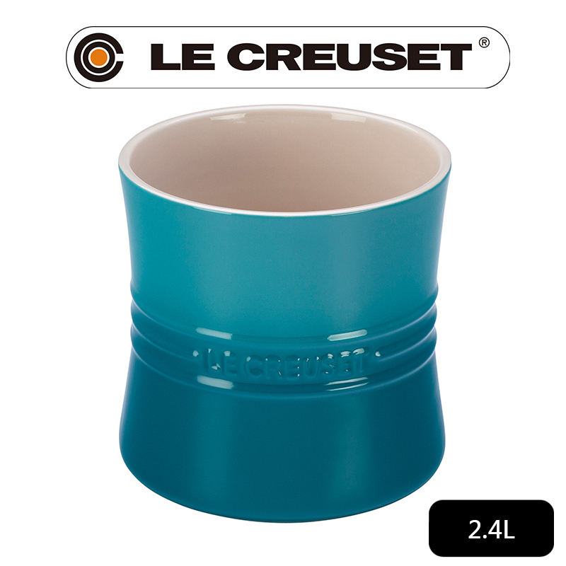 LE CREUSET-瓷器器皿座2.4L (加勒比海藍)