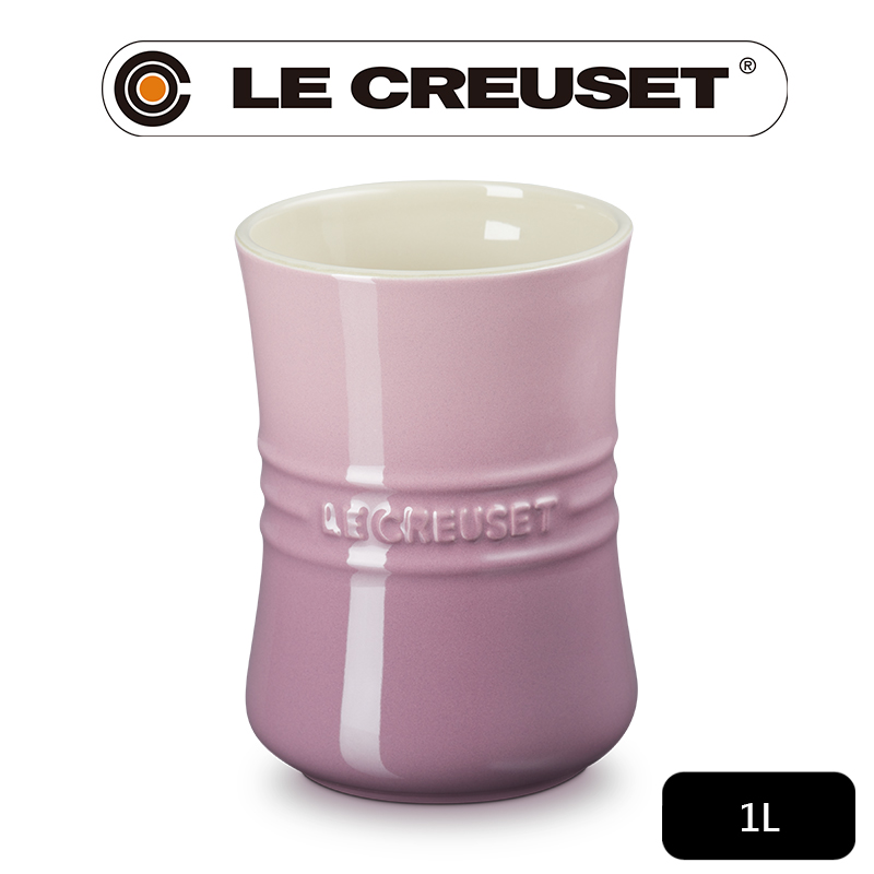 LE CREUSET-瓷器器皿座1L (錦葵紫)