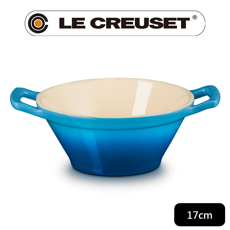 LE CREUSET-瓷器卡蘇雷碗 (馬賽藍)