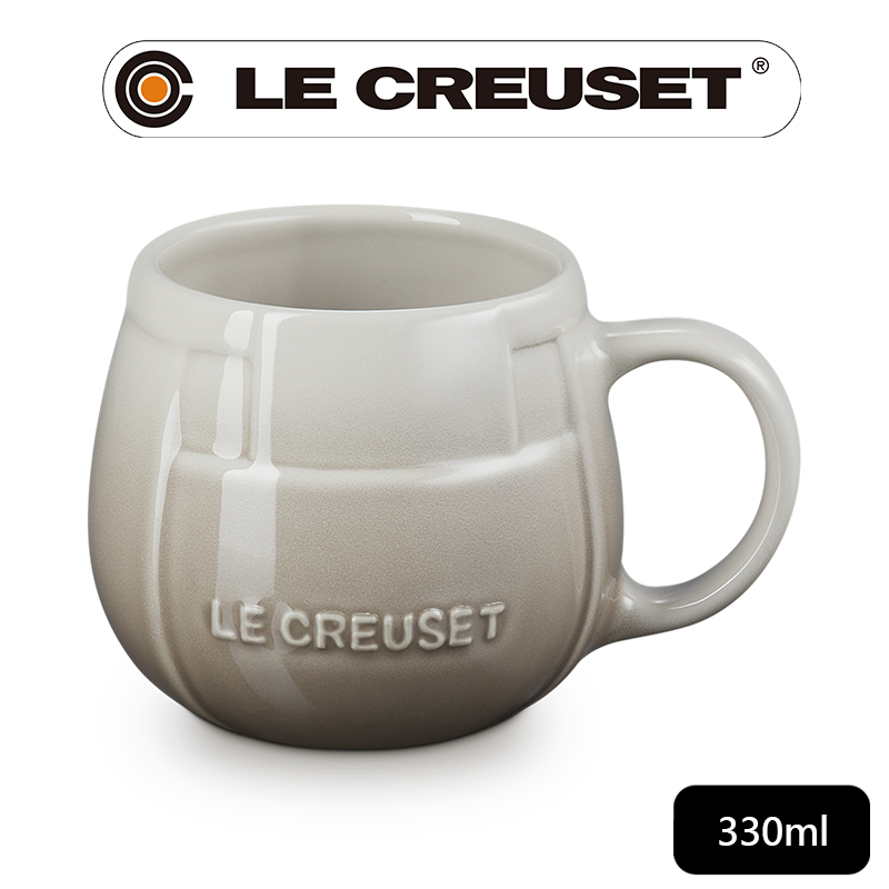 LE CREUSET-瓷器和風禪意系列馬克杯330ml (肉豆蔻)