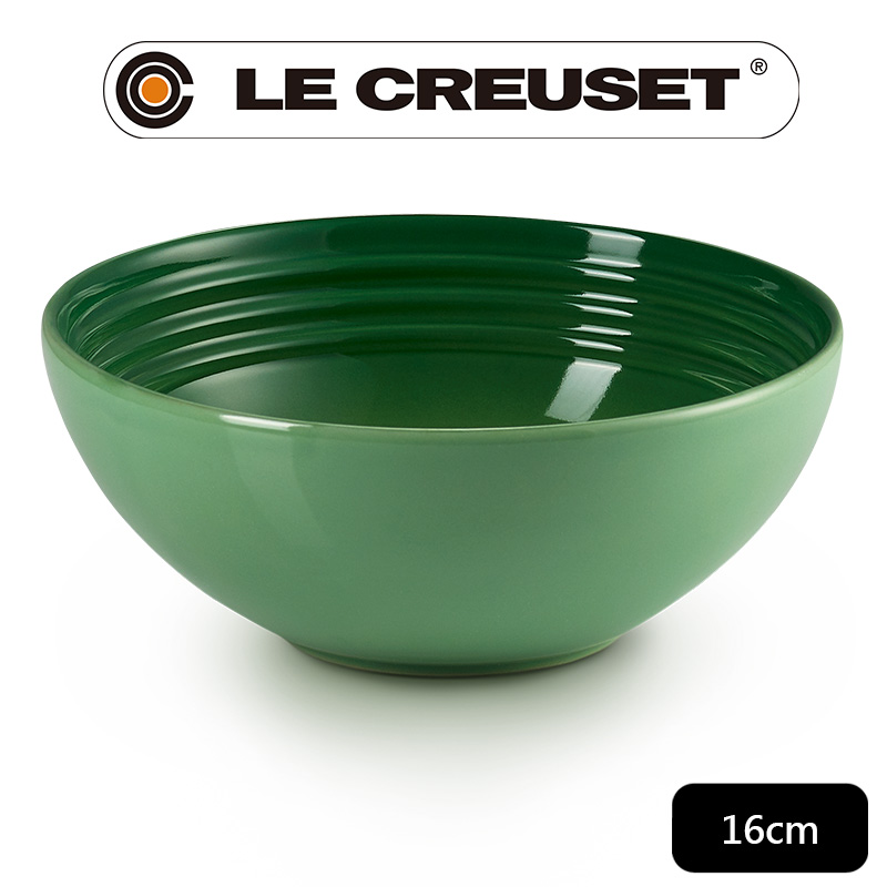 LE CREUSET-瓷器早餐穀片碗 16cm (迷迭香綠)