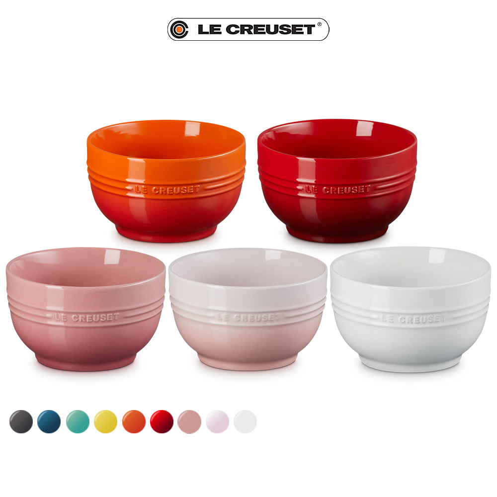 LE CREUSET-瓷器輕虹霓彩系列麵碗1.1L (多色任選)