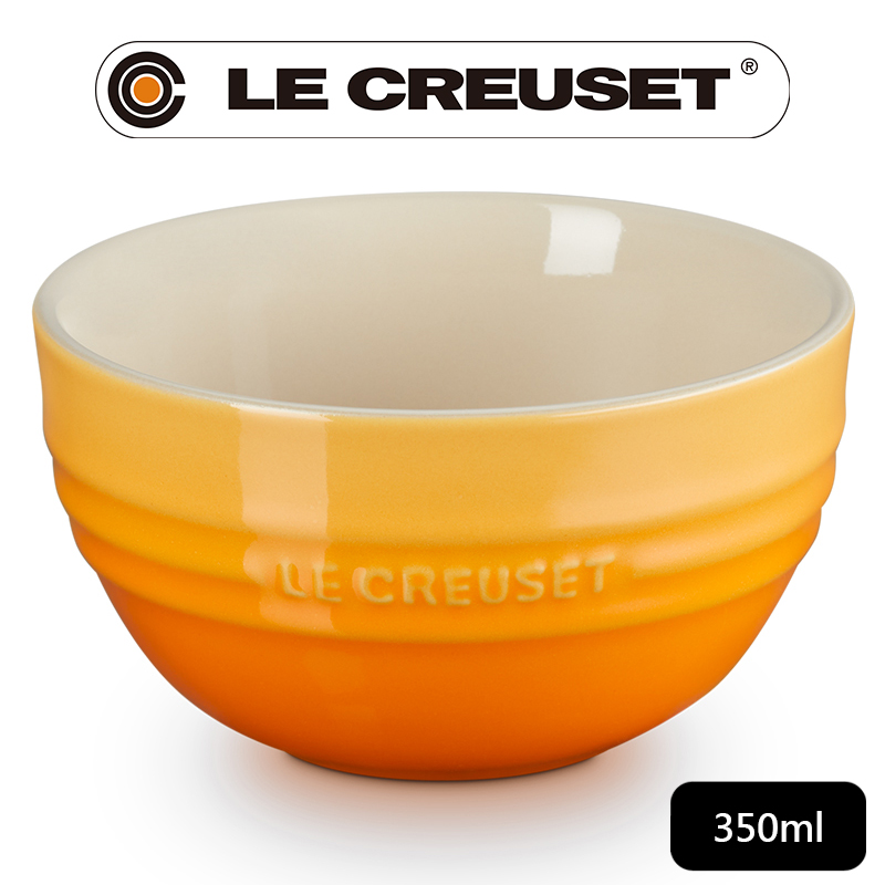 LE CREUSET-瓷器韓式飯碗350ml (初花)