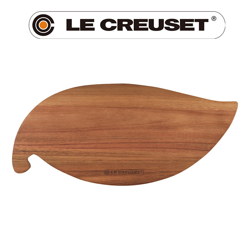 LE CREUSET-葉形相思木托盤