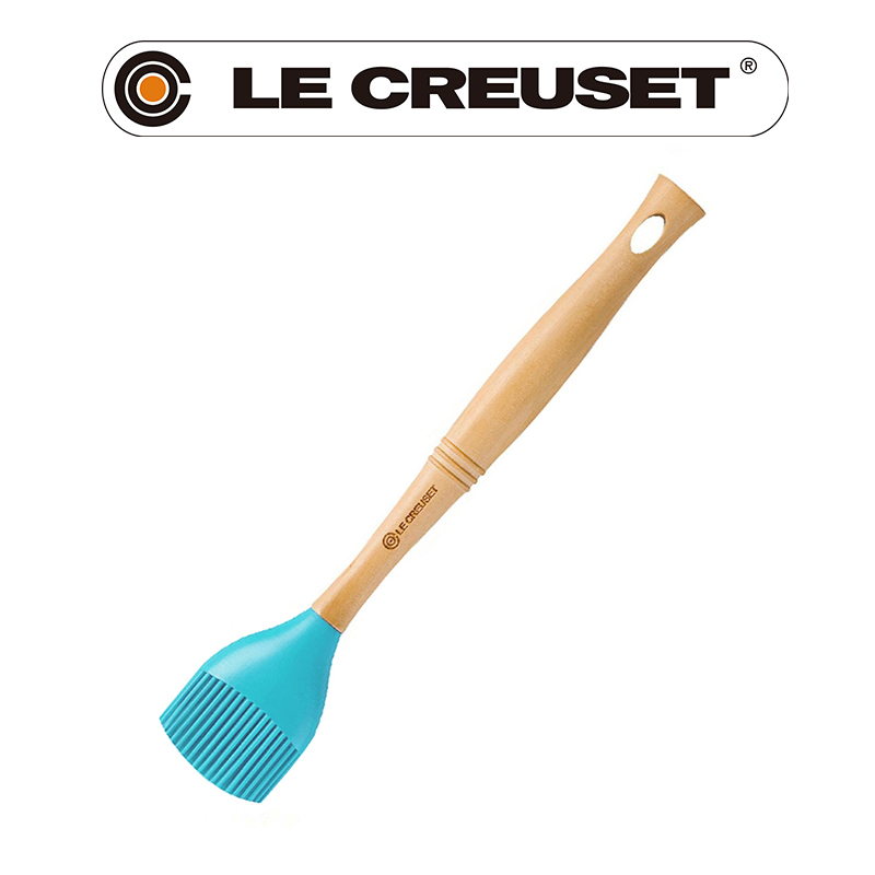 LE CREUSET-耐熱矽膠V油刷 (土耳其藍)