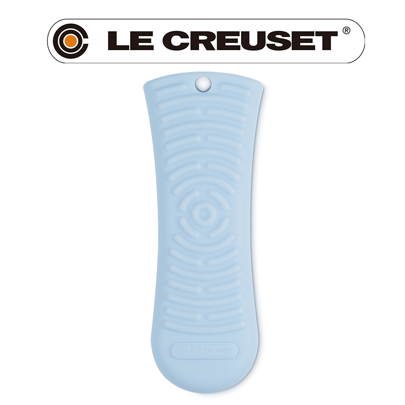 LE CREUSET-耐熱矽膠鍋把套 (海岸藍)