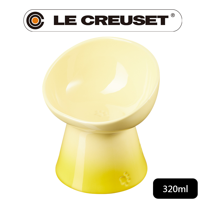 LE CREUSET-瓷器寵物瓷碗 (閃亮黃)