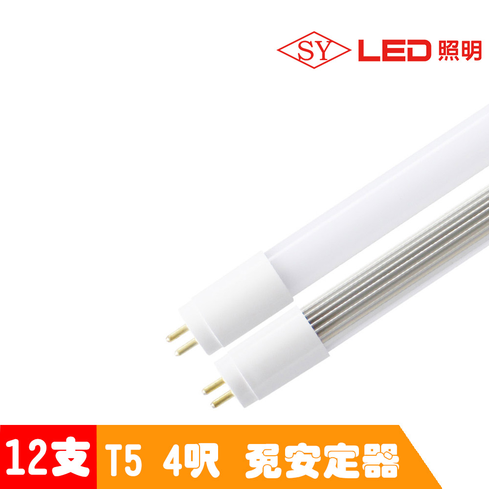 【SY 聲億】T5 直接替換式 4尺18W LED燈管 (免拆卸安定器) 12入