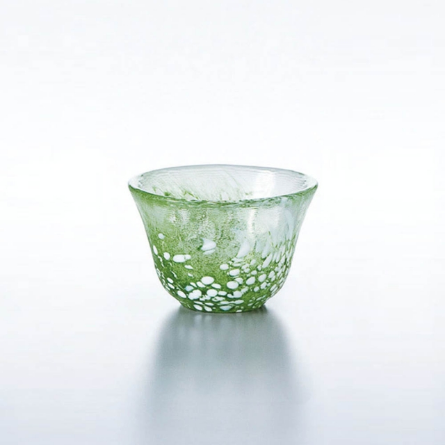 【WUZ 屋子】日本TOYO-SASAKI 玻璃小酒杯-綠色