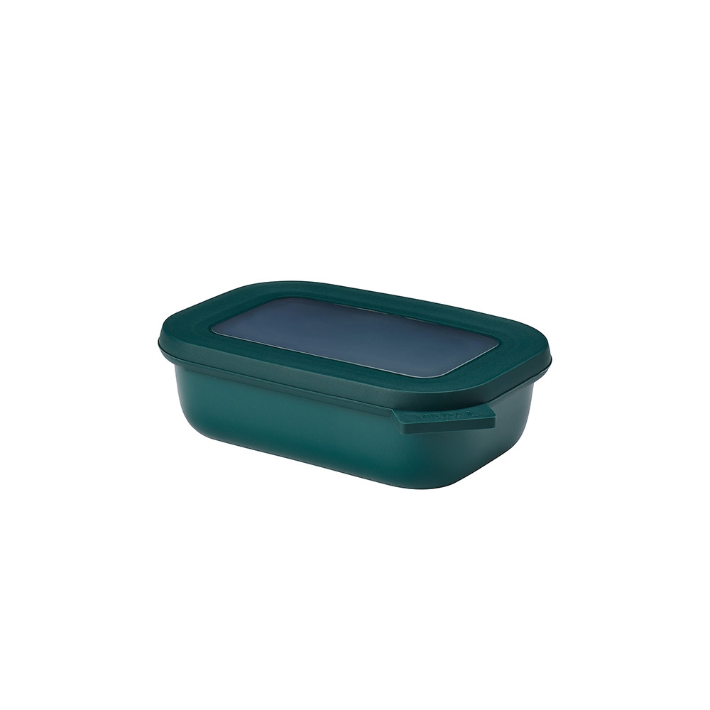 【WUZ屋子】荷蘭 Mepal 方形密封保鮮盒500ml(淺)-松石綠