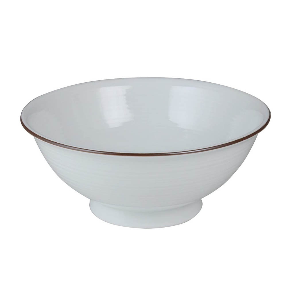 【WUZ屋子】日本 白山陶器 白磁千段 拉麵碗1100ml