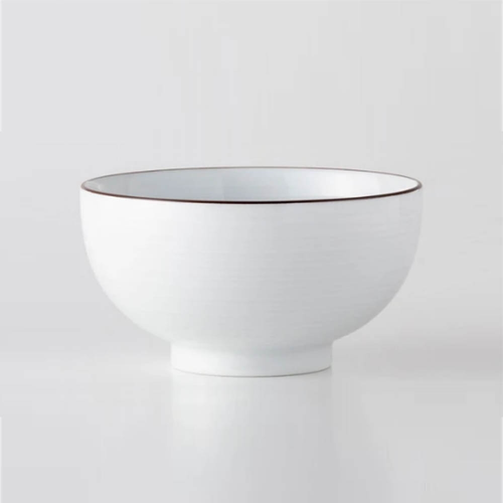 【WUZ屋子】日本 白山陶器 白磁千段 深麵碗900ml