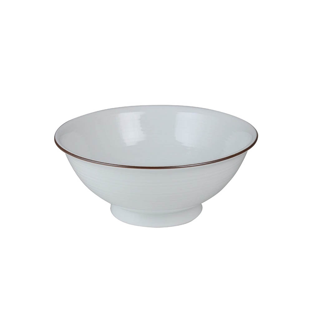 【WUZ屋子】日本 白山陶器 白磁千段 拉麵碗880ml