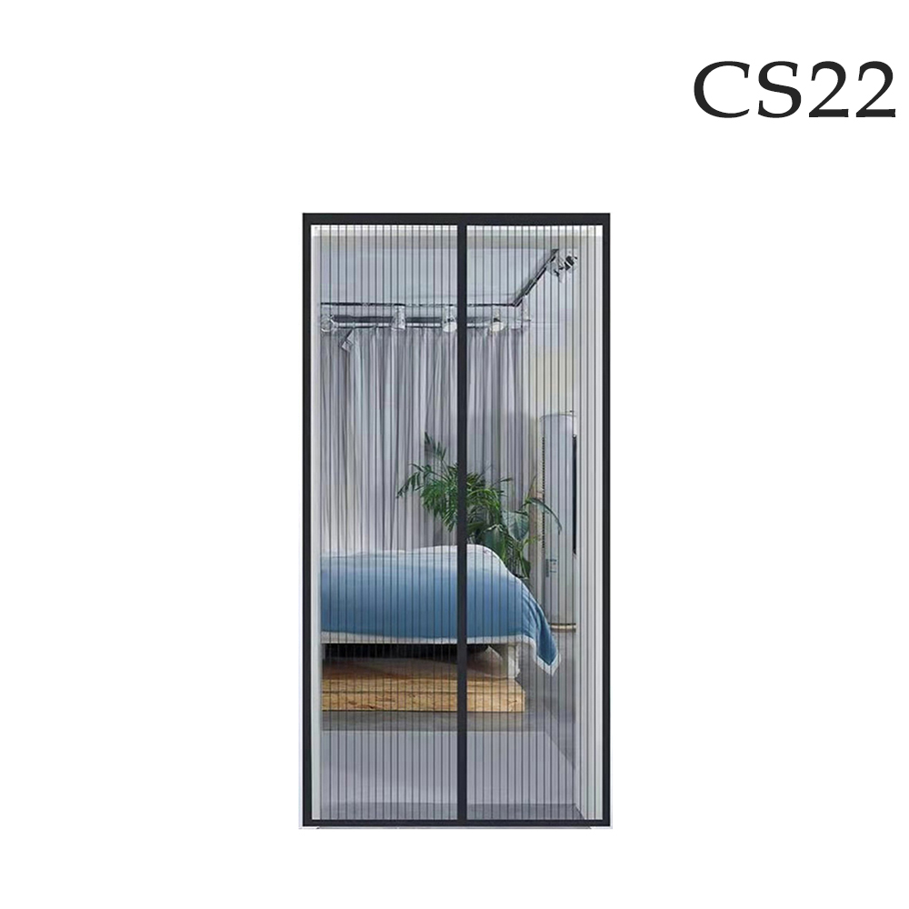 【CS22】魔術貼磁吸家用防蚊門簾(90x210cm)