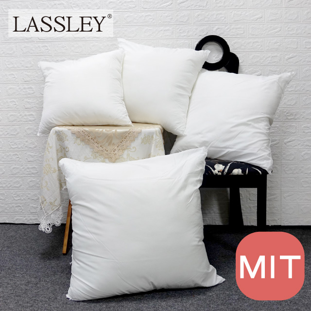 【LASSLEY】A級長纖棉枕心55x55cm(臺灣製造)