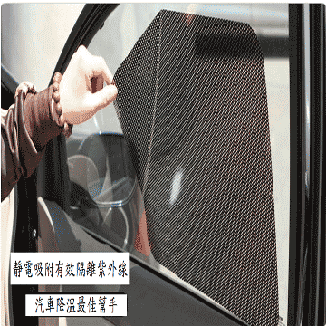 最新靜電吸附式車用家用遮陽簾(兩入一組)