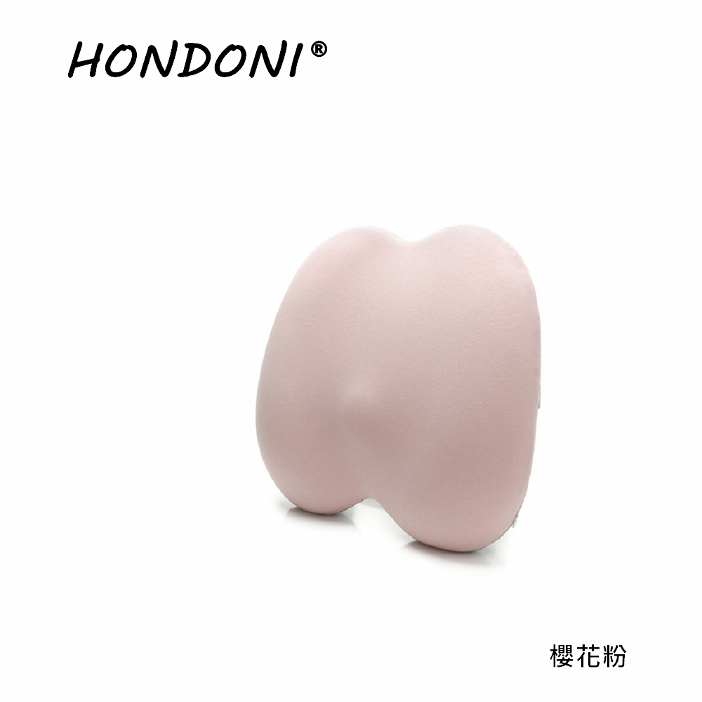 HONDONI新款5D護腰記憶靠墊(櫻花粉M9-PK)