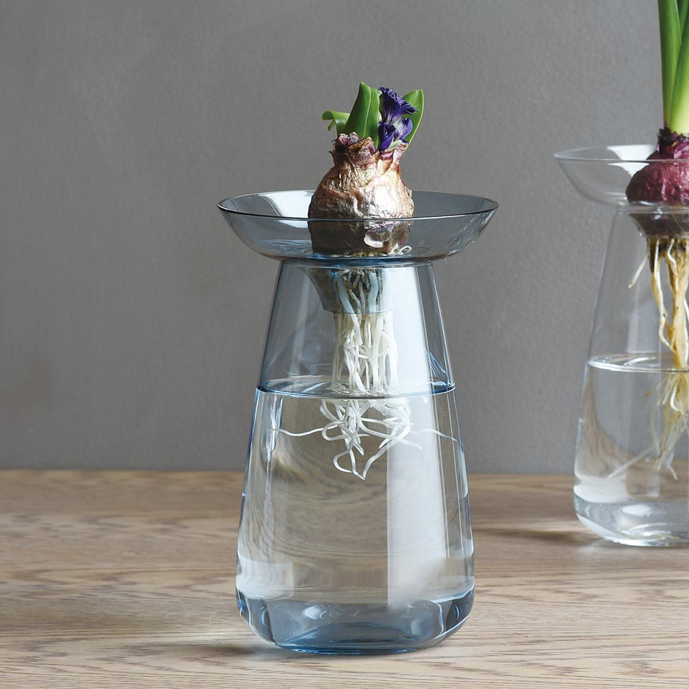 【WUZ屋子】日本KINTO AQUA CULTURE玻璃花瓶(大)-藍