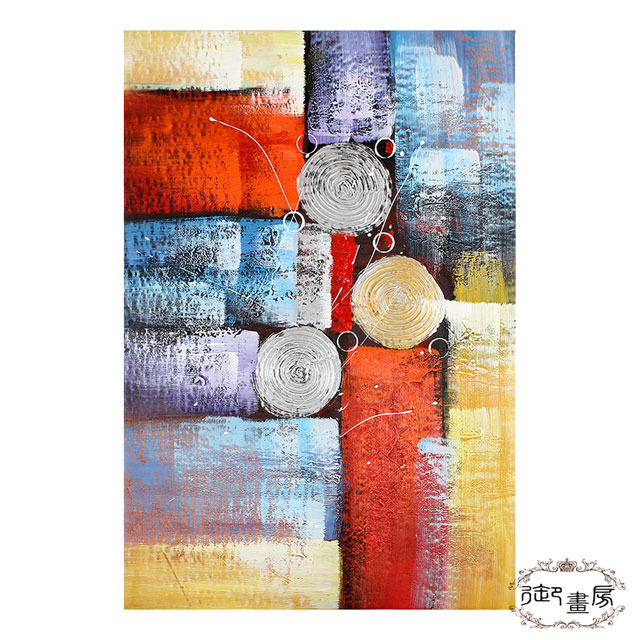 御畫房 手繪無框油畫-錦繡前程 60x90cm