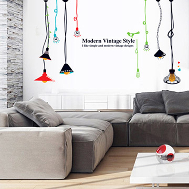 《Stylelife》情境裝飾壁貼-現代吊燈