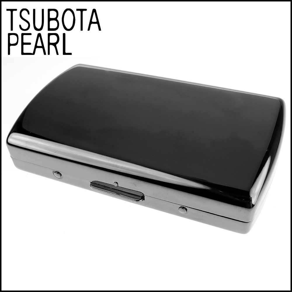 【Pearl 珍珠】日本進口~高質感Venus煙盒(黑鎳款)