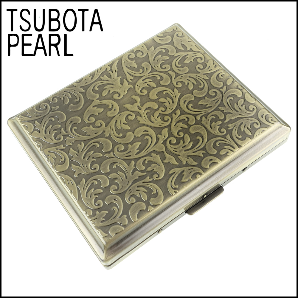【Pearl 珍珠】日本進口~A-CASE(一般盒煙/捲煙)兩用煙盒(仿古黃銅款)