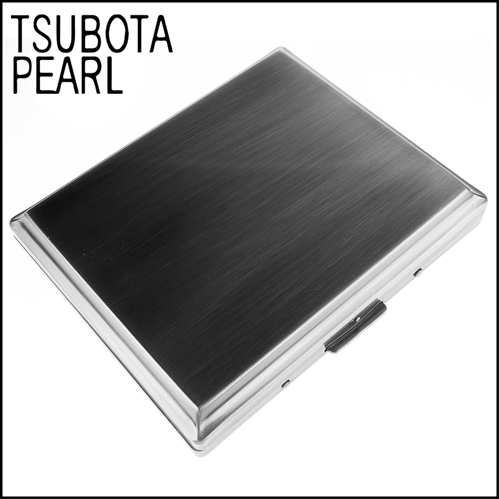 【Pearl 珍珠】日本進口~A-CASE(一般盒煙/捲煙)兩用煙盒(黑鎳款)