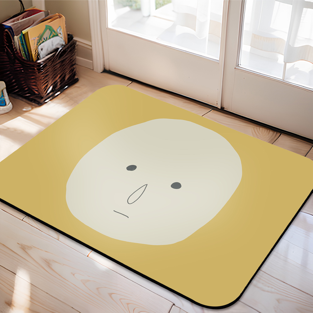 【日竹門】30秒瞬吸 軟式珪藻土吸水地墊 躺平系列 (58x38cm)