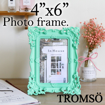 TROMSO皇家巴洛克4x6相框-雕花藍綠