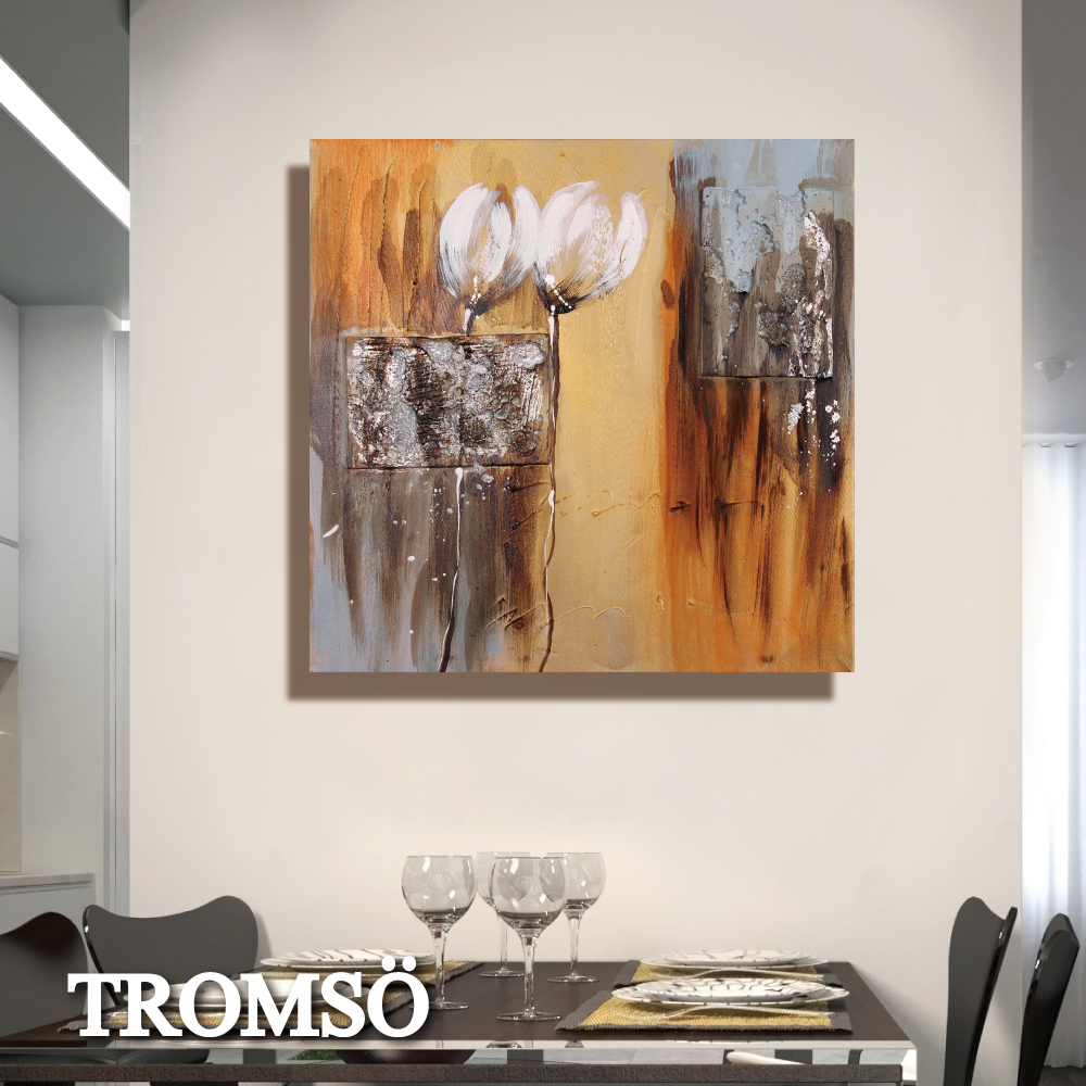 TROMSO時尚無框畫抽象藝術-百花樂章W430