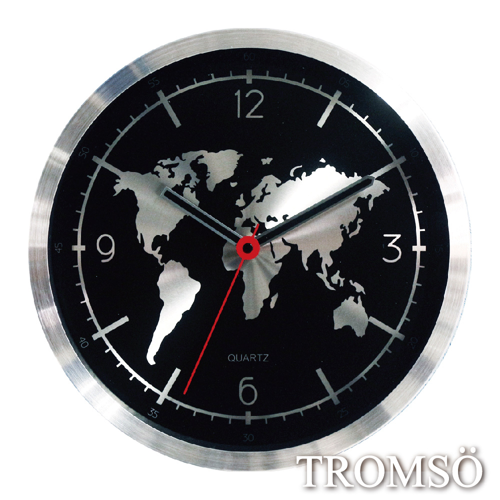 TROMSO風尚義大利金屬時鐘-世界時尚