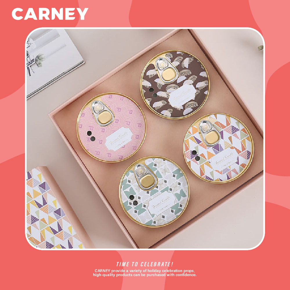 【Carney卡尼】復古罐頭大豆蠟香氛蠟燭禮盒