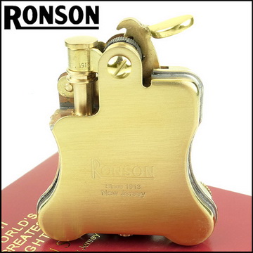 【RONSON】Banjo系列-煤油打火機(黃銅款)