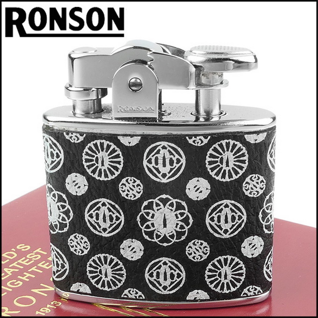 【RONSON】Standard系列-燃油打火機-野豬皮包覆-豬目款
