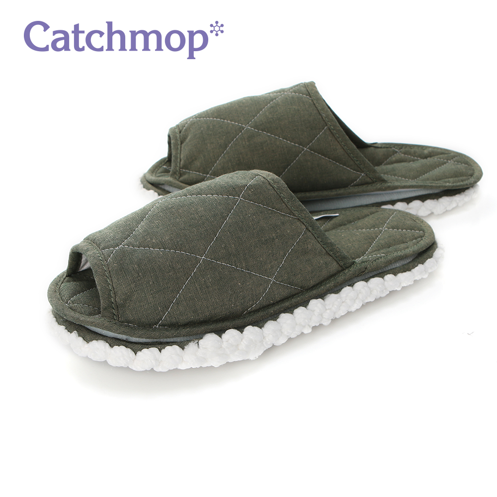 Catchmop 神奇可換底加厚拖鞋(橄欖綠/棕色/斑馬紋)