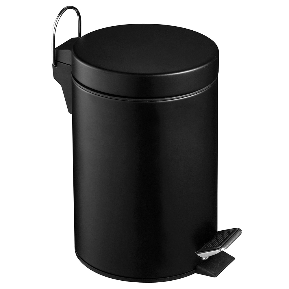 Premier 腳踏式垃圾桶(黑3L)