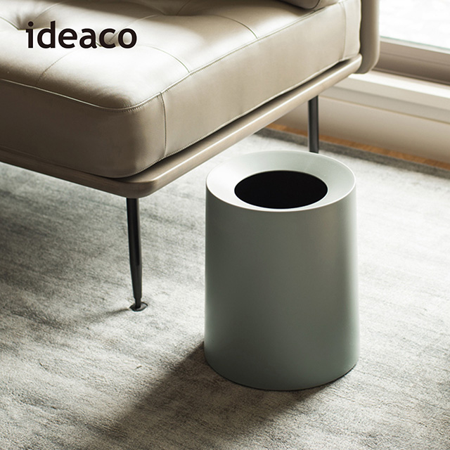 【日本IDEACO】圓形家用垃圾桶-11.4L