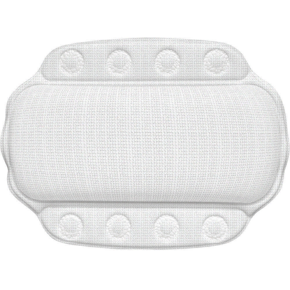 KELA 吸盤式浴缸頭枕(白32cm)