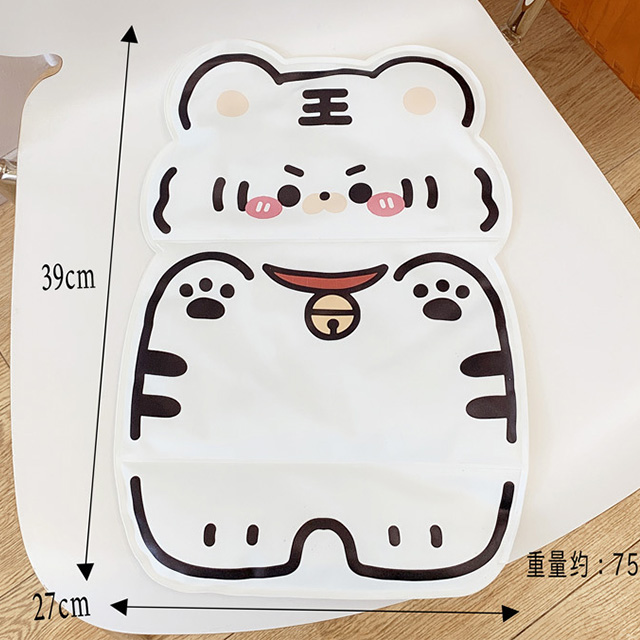 Stylelife多功能可愛造型冰墊(寵物可用)⭐白色鈴鐺小老虎