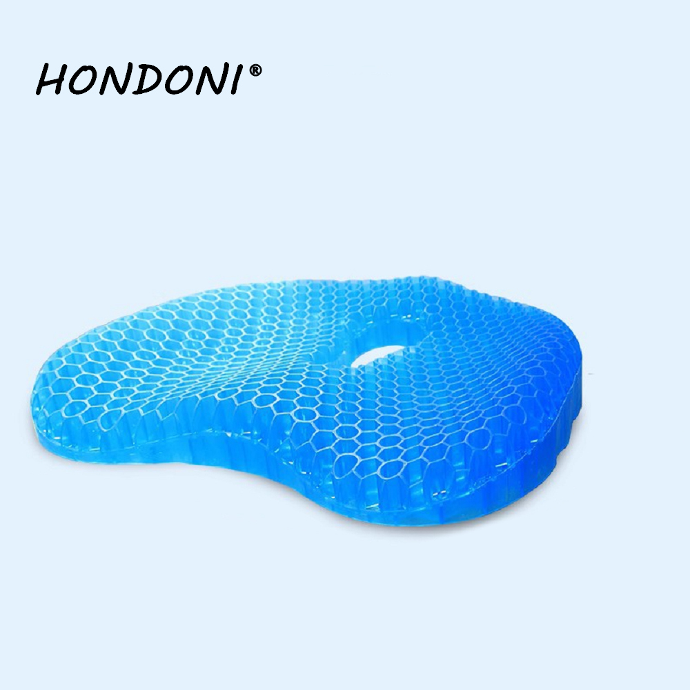 HONDONI 新款7D GEL水感凝膠涼感美臀舒壓坐墊 (海水藍Q3-BL)