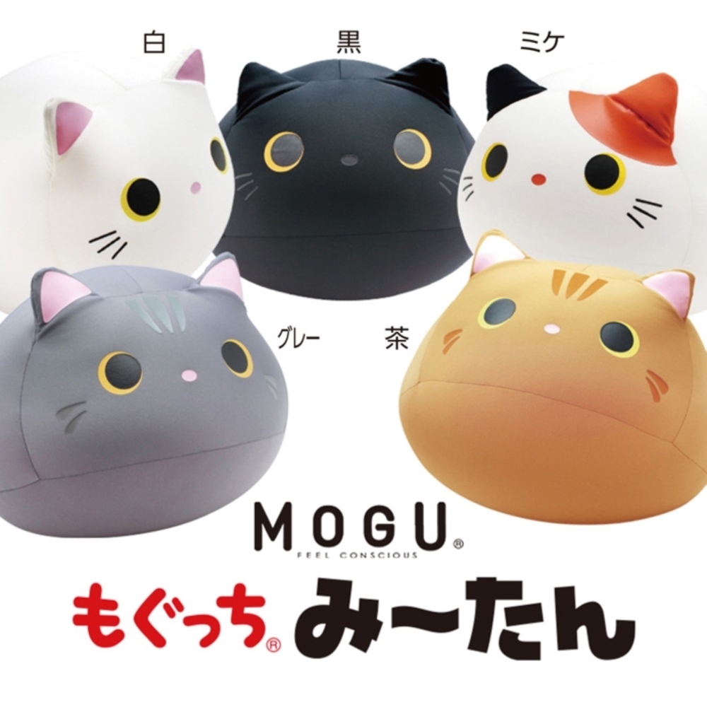【MOGU】日本製 幸福貓咪抱枕(3款)